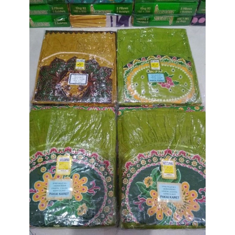 (BISA COD) SPREI BATIK RATU CEMPAKA (RC) UK 180*200 CM