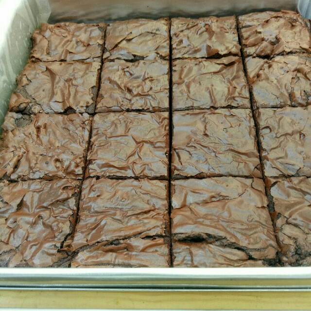 

Brownies Original size 20 x 20 cm