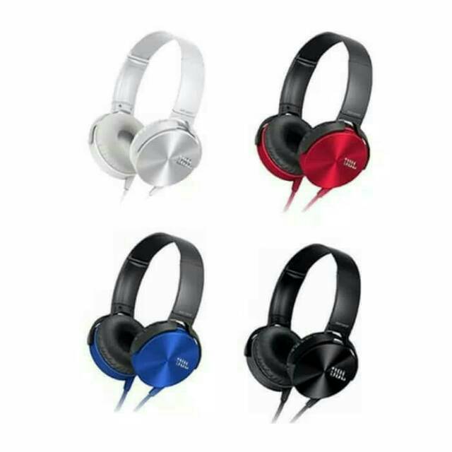 HEADSET HEADPHONE JBL BASS MDR- XB450AP HEADSFREE EARPHONE HEADSET