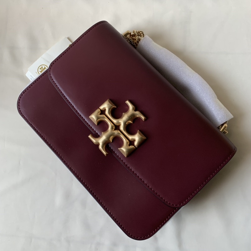 Tory Burch Eleanor Shoulder Bag 25  - Red Maroon