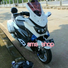 Unik paket murah full modifikasi nmax keren dengan side boxbox sampingspion lipattameng depanwinsil 