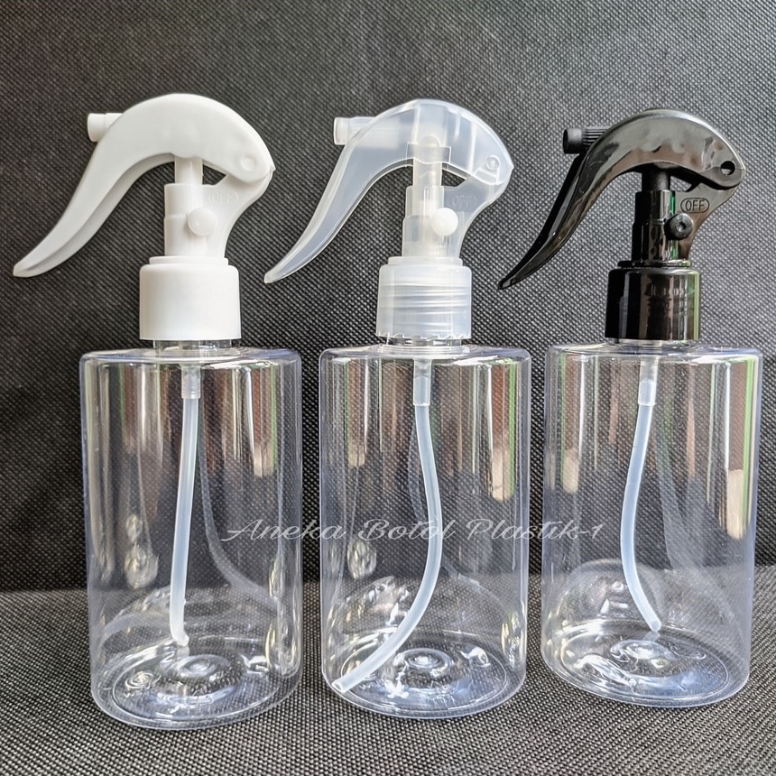 Botol Spray Triger 250ml Bening Rf Dioli Plat / Botol Spray 250ml Triger Bebek
