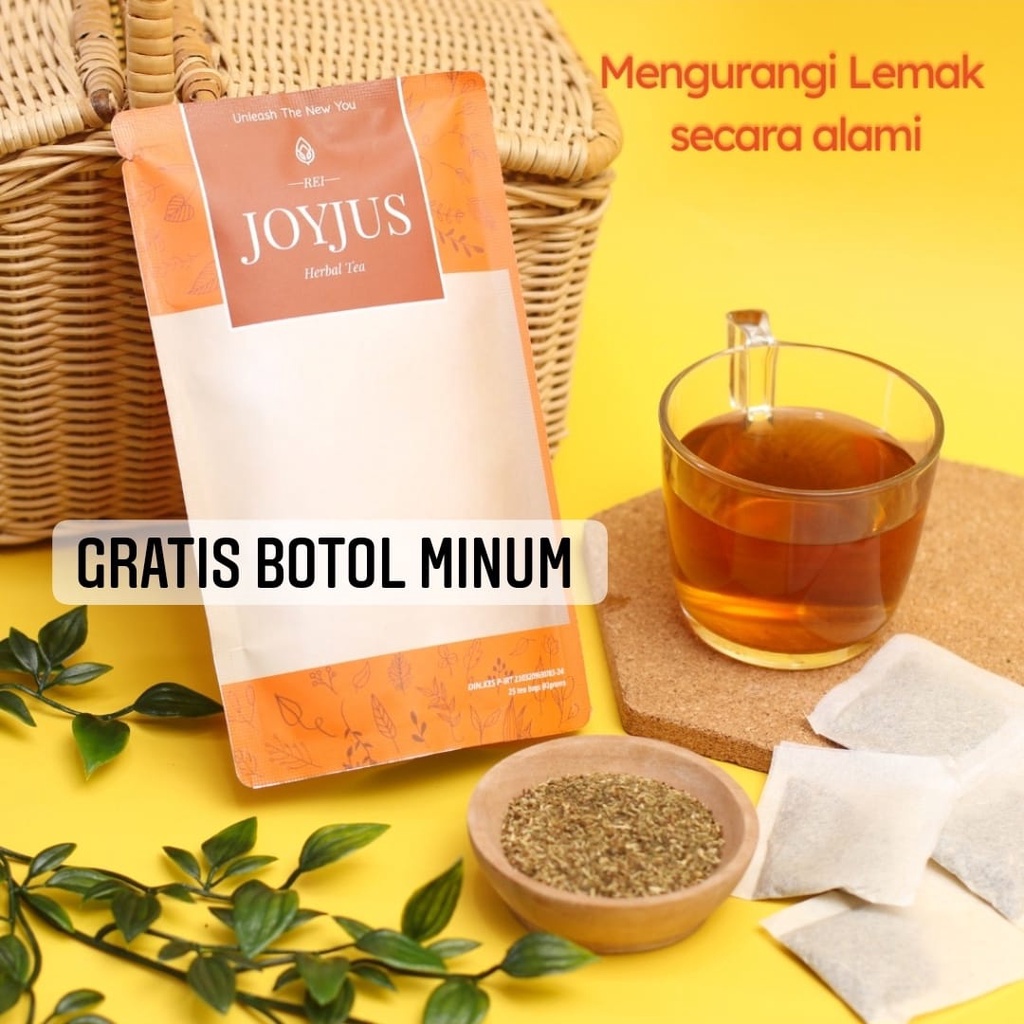 Joyjus Slim Beauty Tea isi 25 BPOM HALAL Joy Jus Teh Minuman Pelangsing Diet Makanan Detox