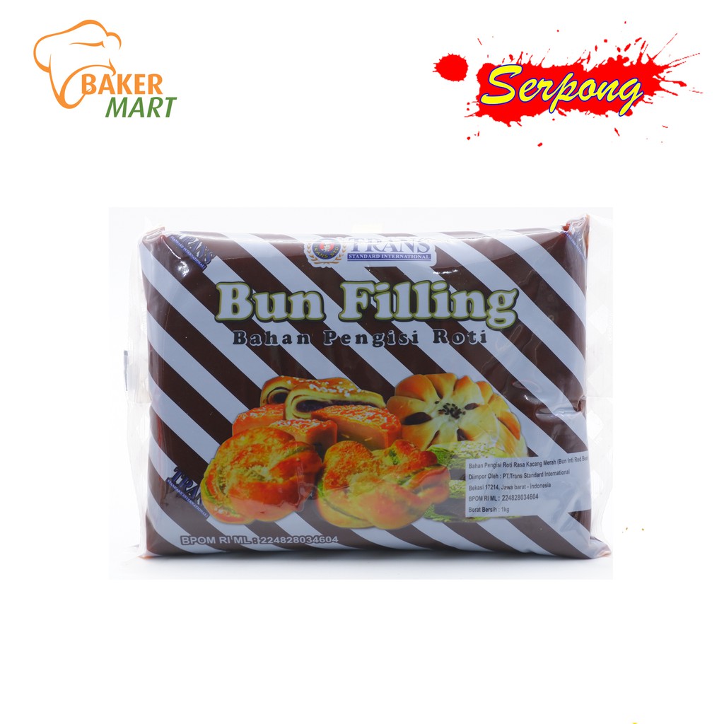 

Trans Red Bean Bun Filling / Isian Kacang Merah 1kg