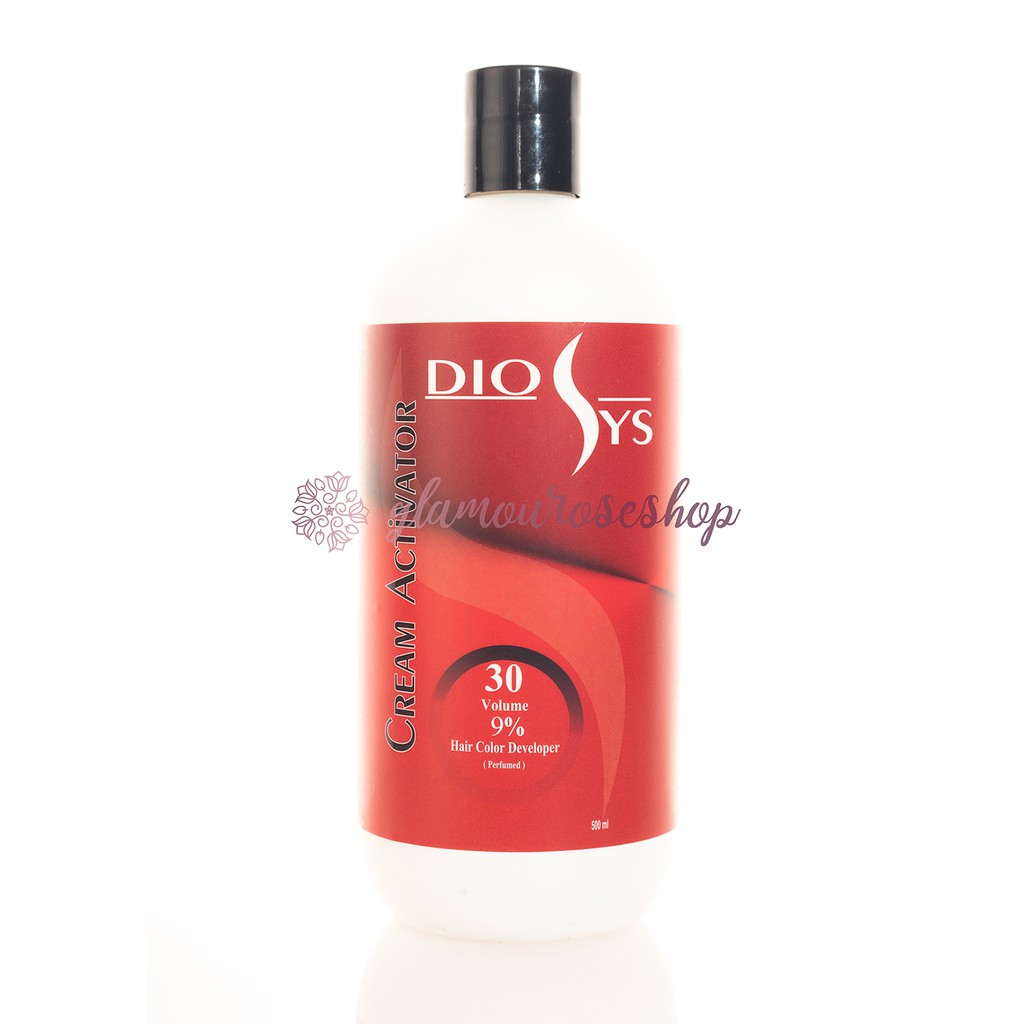 diosys cream activator 40 volume hair color developer 150ml / 500ml