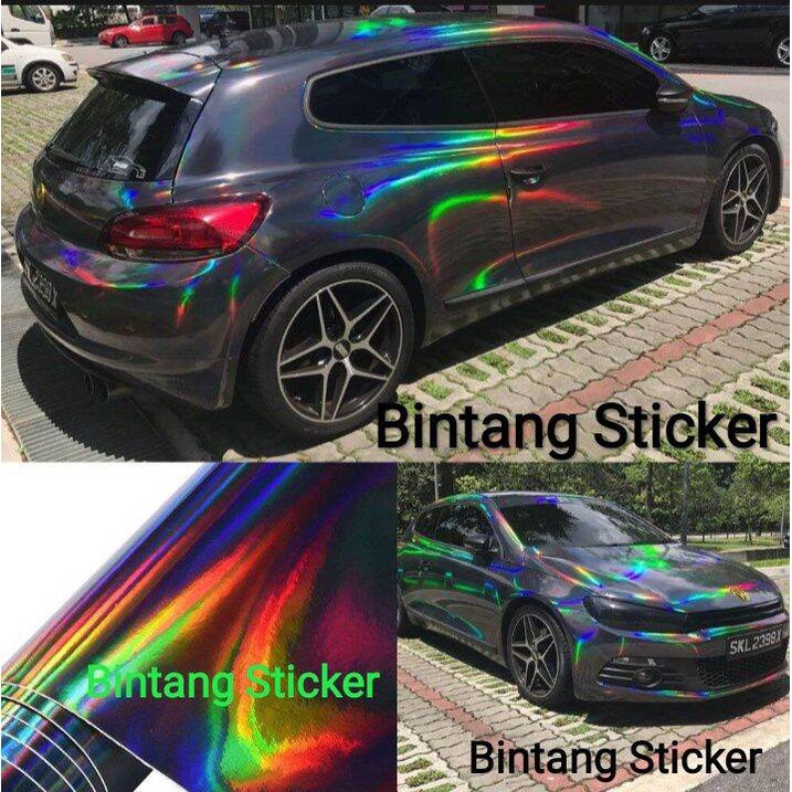 skotlet motor hologram hitam stiker hologram hitam stiker skotlet hologram
