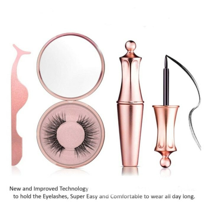 BULU MATA PALSU MAGNET MAGIC EYELINER TANPA LEM