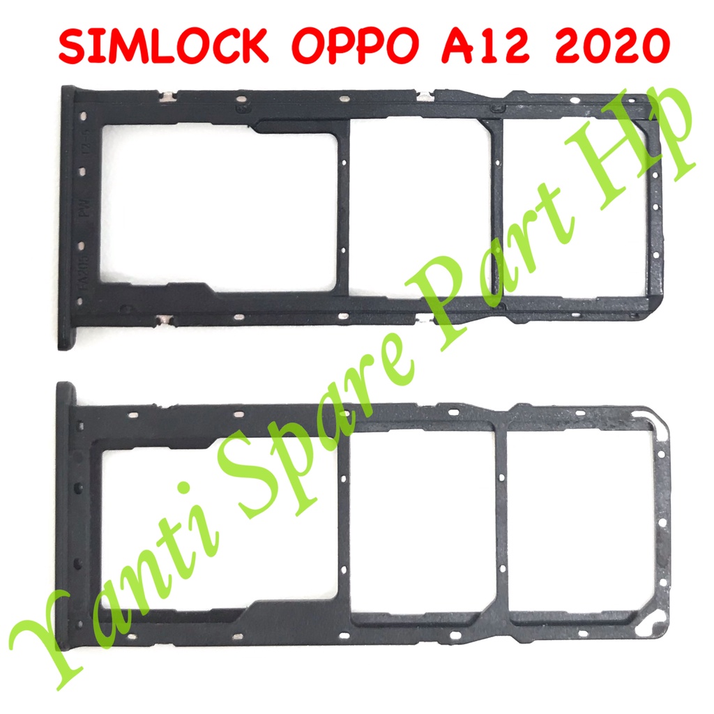 Simtray Sim Lock Oppo A12 2020 Original Terlaris New