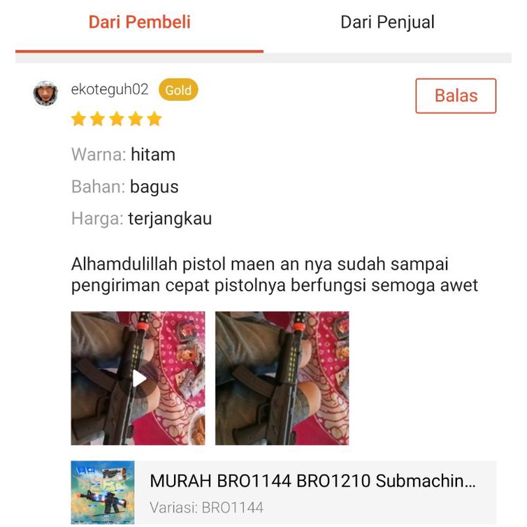 MURAH BBR204 BRO1144 BRO1210 BRO1214 Submachine Gun Pistol Pistolan Tembak Tembakan Baterai Bunyi Suara Musik Nyala Lampu Mainan Anak Laki Laki Cowok BIGBANG