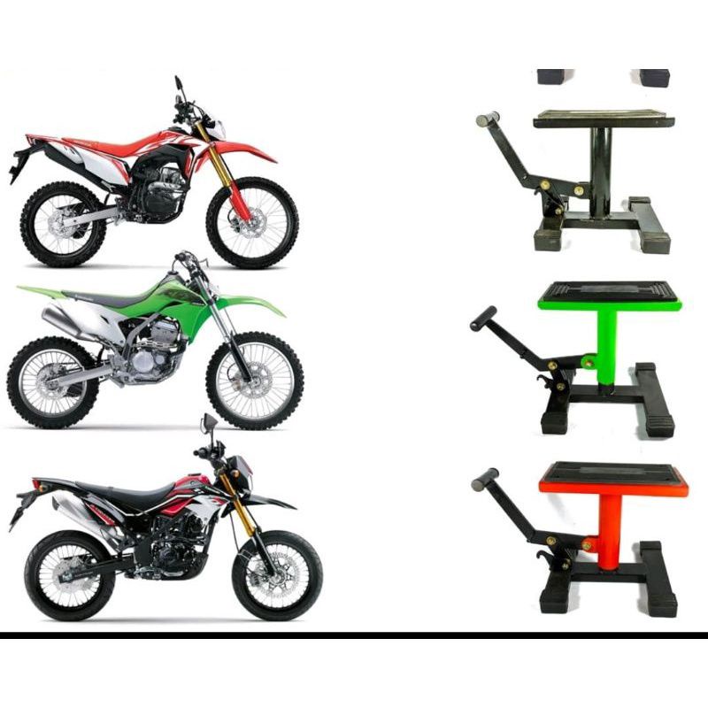 JACKSTAND KLX JACKSTAND CRF JACKSTAND KX JACKSTAND KSR JACSTAND D-TRACKER JACKSTAND WR JACKSTAND YS 