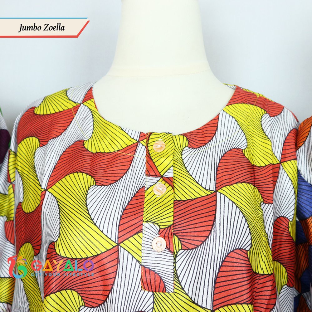 DISKON Daster Jumbo Zoella - Daster Hamil - Daster Menyusui - Daster Gayalo - Daster Grosir Murah