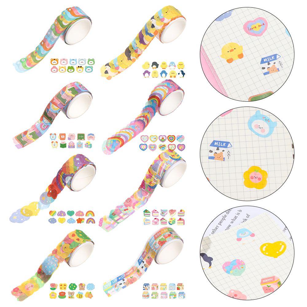 Suyo Washi Tape Tearable DIY Kawaii Stiker Scrapbooking Dekoratif