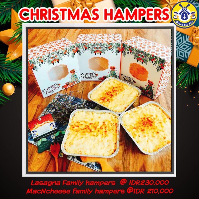 

Hampers Christmas Natal MacNCheese family size