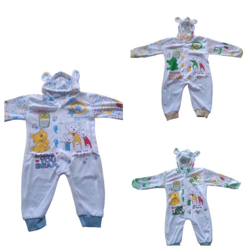 piyama kodok SLEEPSUIT PANJANG NEW BORN baju anak / baju bayi jumper anak romper