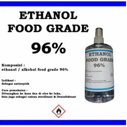 Ethanol 96% Food grade 500ml / Alkohol 96% Food Grade 500ml