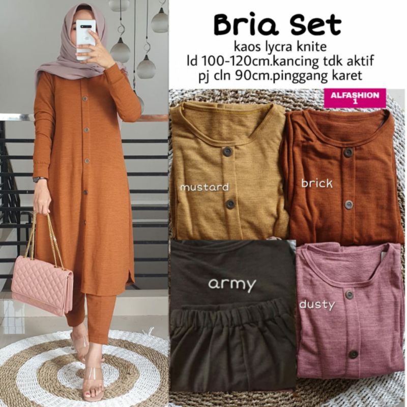 [READY] Bria Avalia Elsira Doka Basic Set FREE TASBIH⭐️ ori Alfashion Laiqa Srikandi Cantique Abella