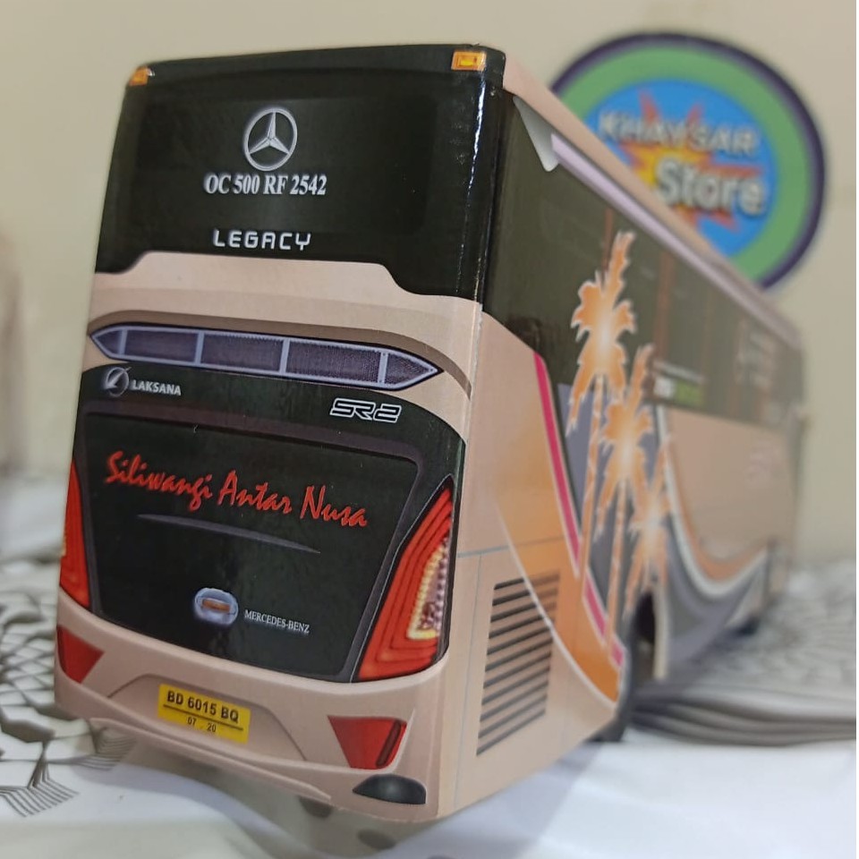 Miniatur Bus bis / mainan bus bis  SR2 San