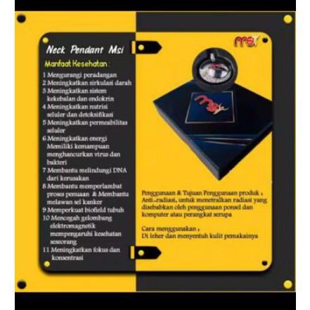 msi pendant kalung