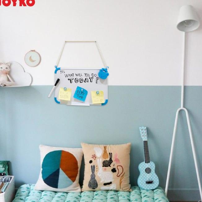 

❇ Papan Tulis Putih Set Whiteboard Set Joyko WBS-160CO - Blue ➨