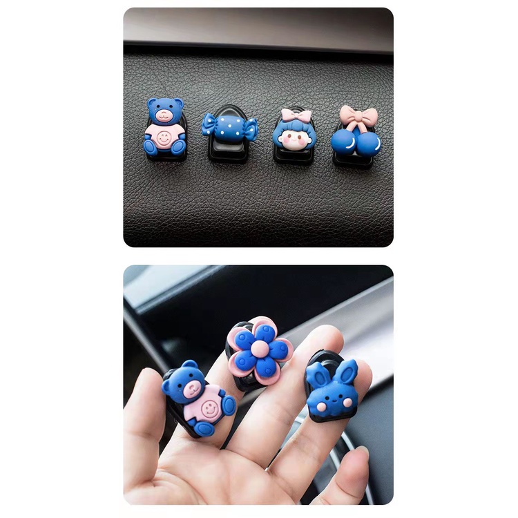 Kait Gantung Multifungsi invisible Motif Kartun Kreatif Untuk Mobil
