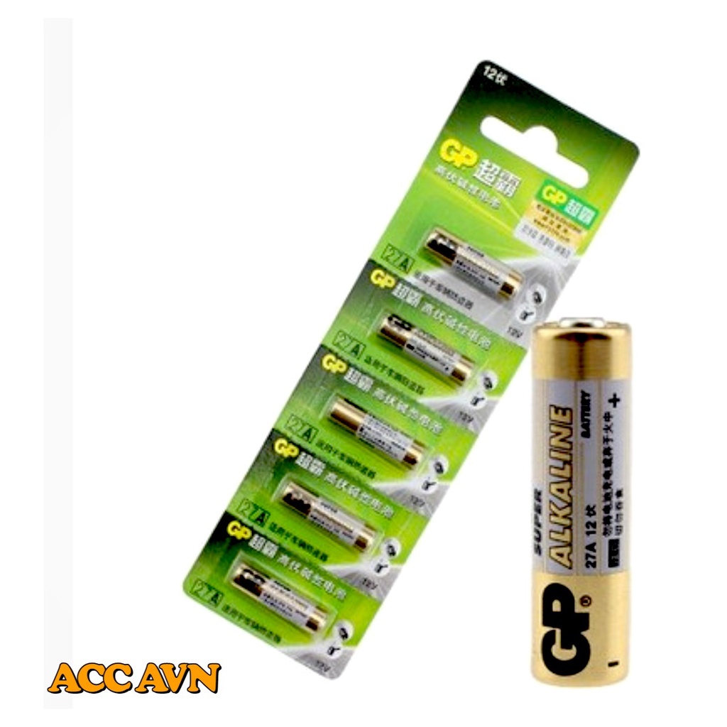 Baterai GP Ultra Super Alkaline GP 27A GP27 GP27A 27 MN27 12V