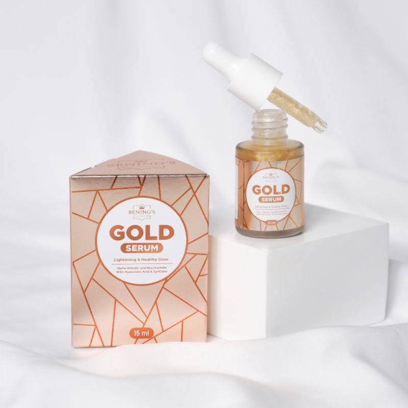 BENINGS GOLD SERUM PENCERAH WAJAH DR OKY PRATAMA / SERUM BENING SKINCARE-SERUM GOLD