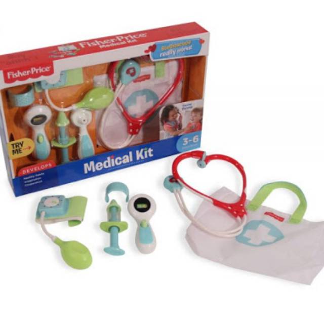 fisher price doctor kit pink