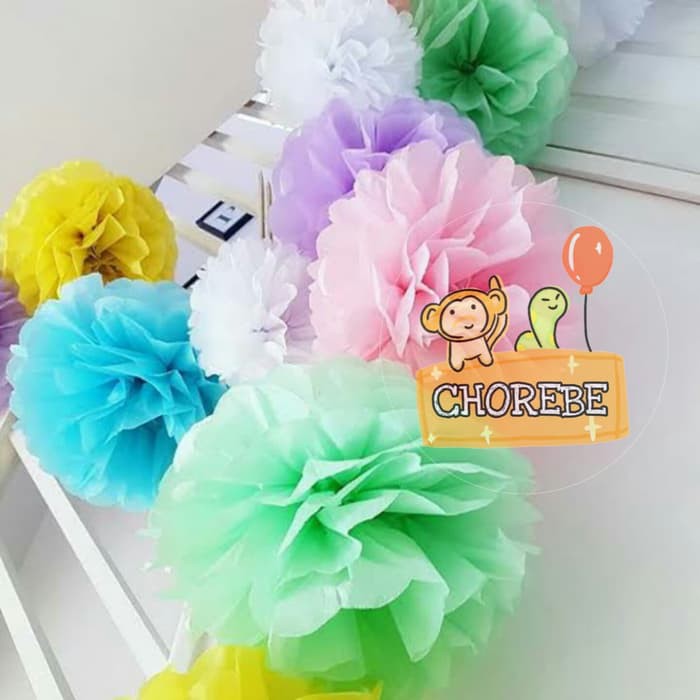 

Tissue Pompom / Kertas Pompom 20cm