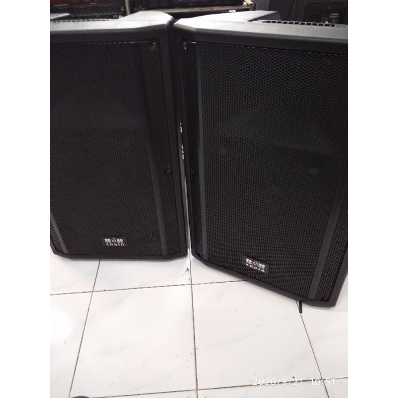 speaker flour aktif bob 15 bym original bob audio 15 inch harga per set 2 box