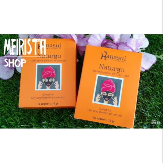 HANASUI NATURGO FACE MASK 1 BOX/MASKER SASET/HANASUI 1 BOX/HANASUI