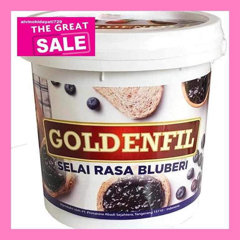 

Al04Nind Goldenfil Blueberry Jam 1Kg Indvvl03