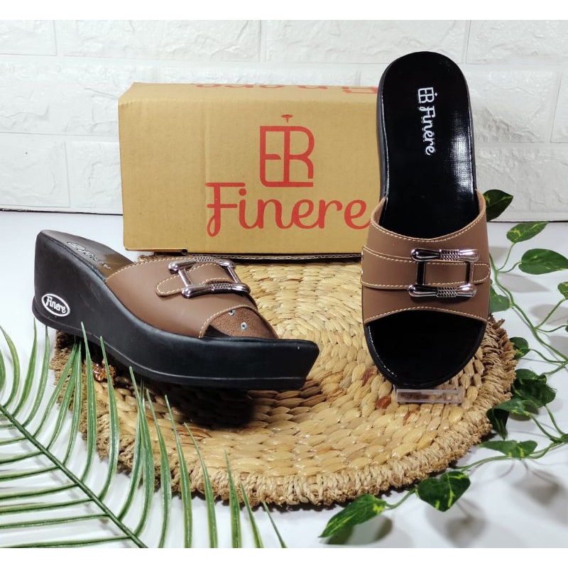 sandal wanita wedges murah terlaris gesper H