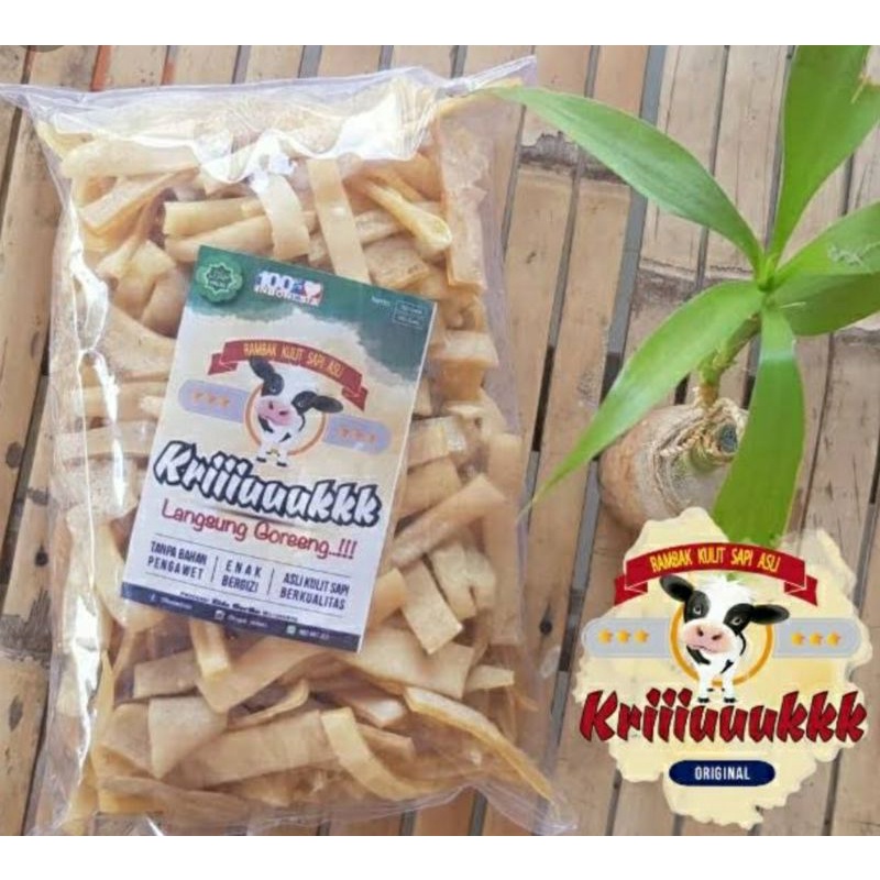 

Rambak Sapi mentah siap goreng gurih abis