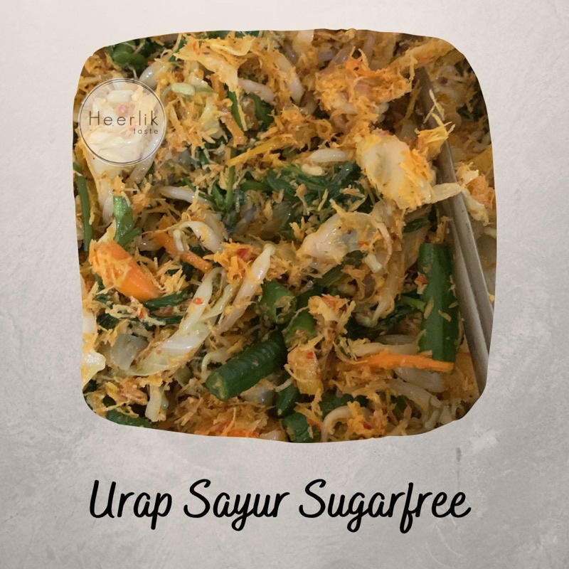 

Urap sayur sugarfree