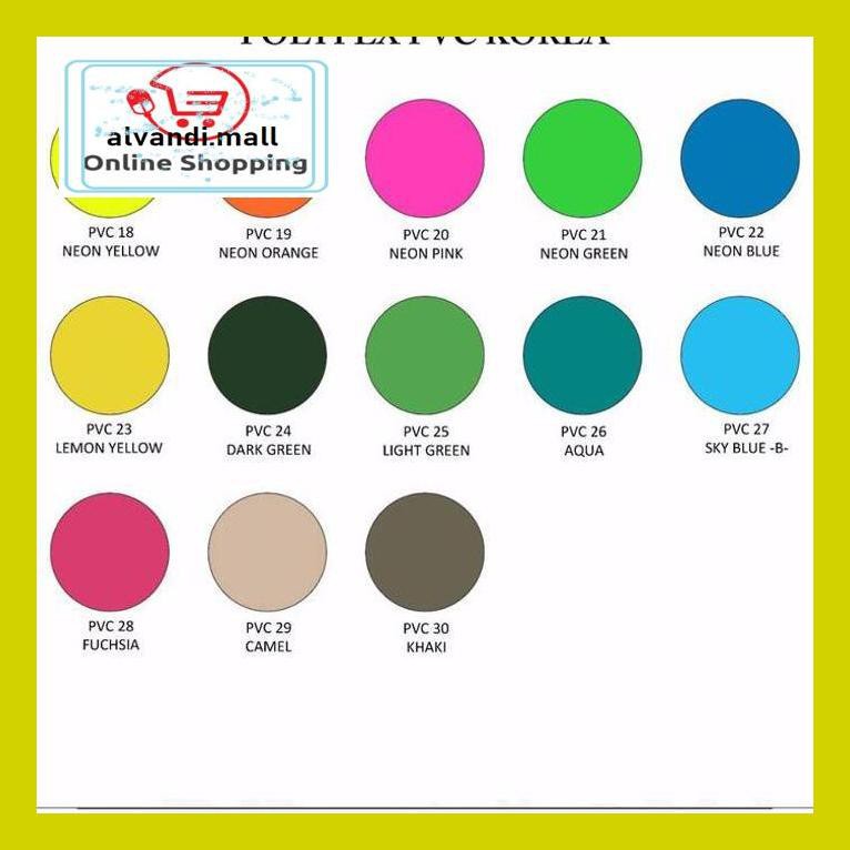 

Sebpd88 Polyflex Korea Pvc Neon Colour - Neon Yellow 88See