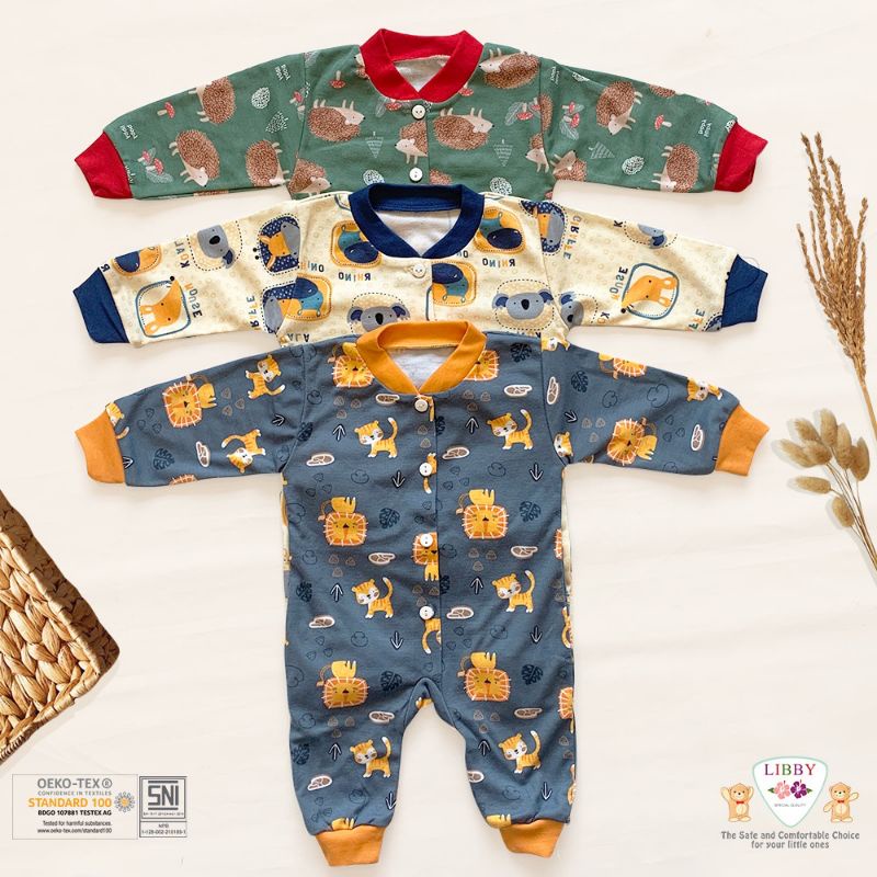 Sleepsuit Nb Libby 0-3 bulan SUNNY HILL/HELLO SUNSHINE/the ENCHANTED WILD