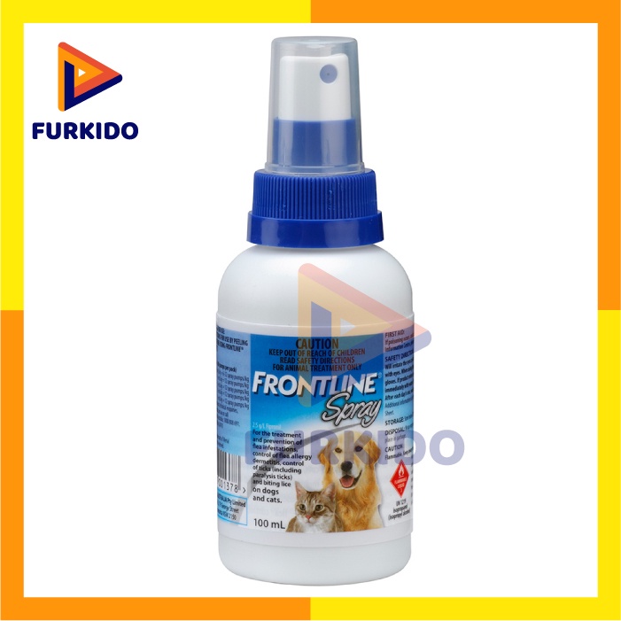 Frontline Spray 100 ml / Spray Pembasmi Kutu Hewan Anjing Kucing