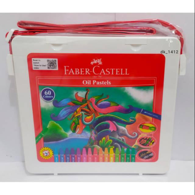 

Crayon Faber Castell 60 Warna Hexagonal Oil Pastel