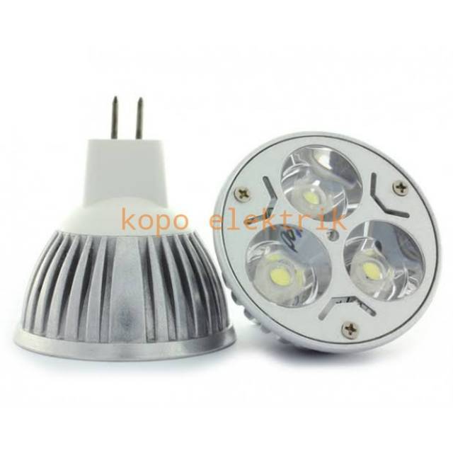 Lampu Sorot Led Halogen 3w / 3 watt Tusuk