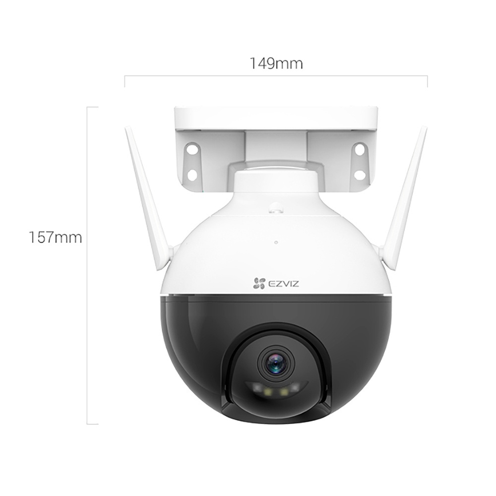 Ezviz C8W 4MP 2K Plus Outdoor Pan &amp; Tilt Wi-Fi Camera