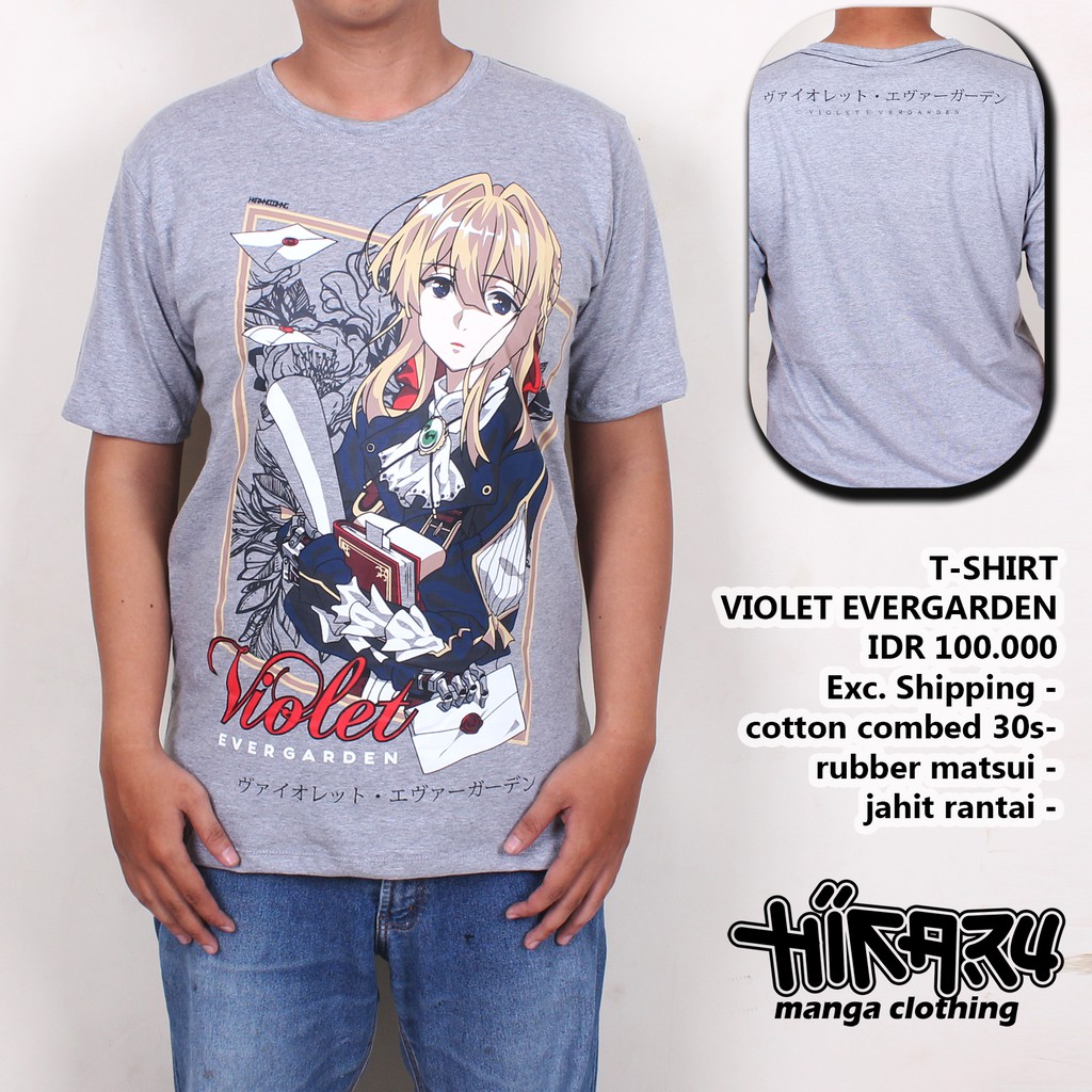 T-SHIRT VIOLET EVERGARDEN