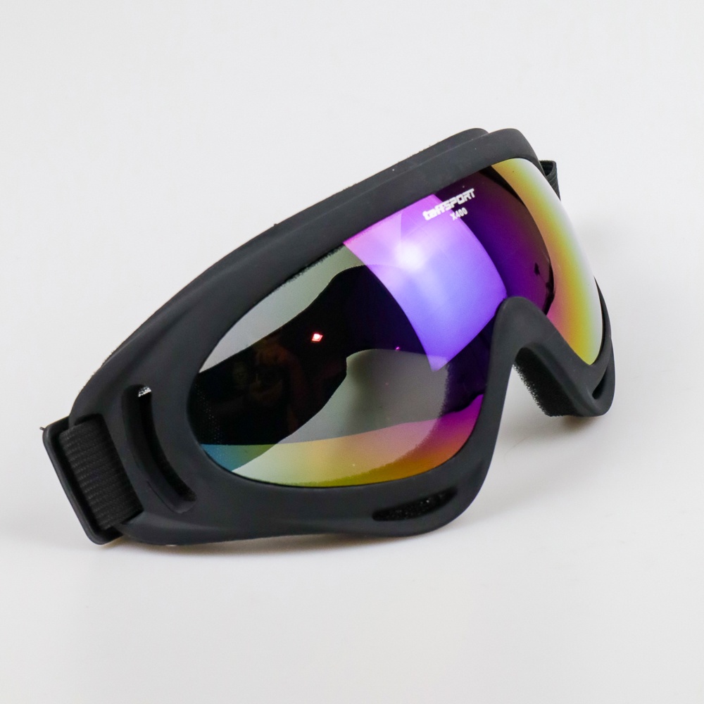 Kacamata google ski UV 400 multi color