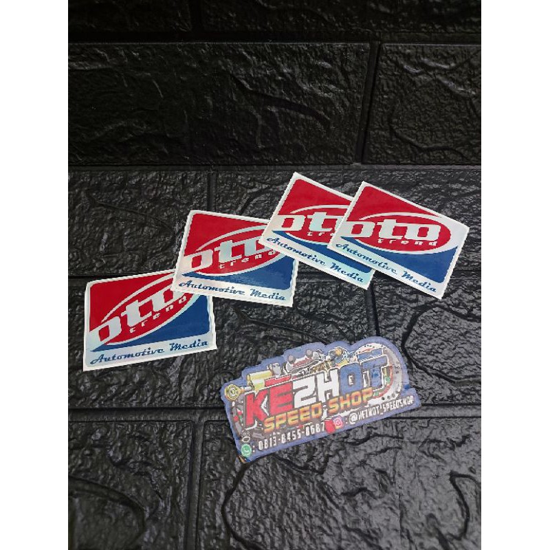 

stiker ototren hologram