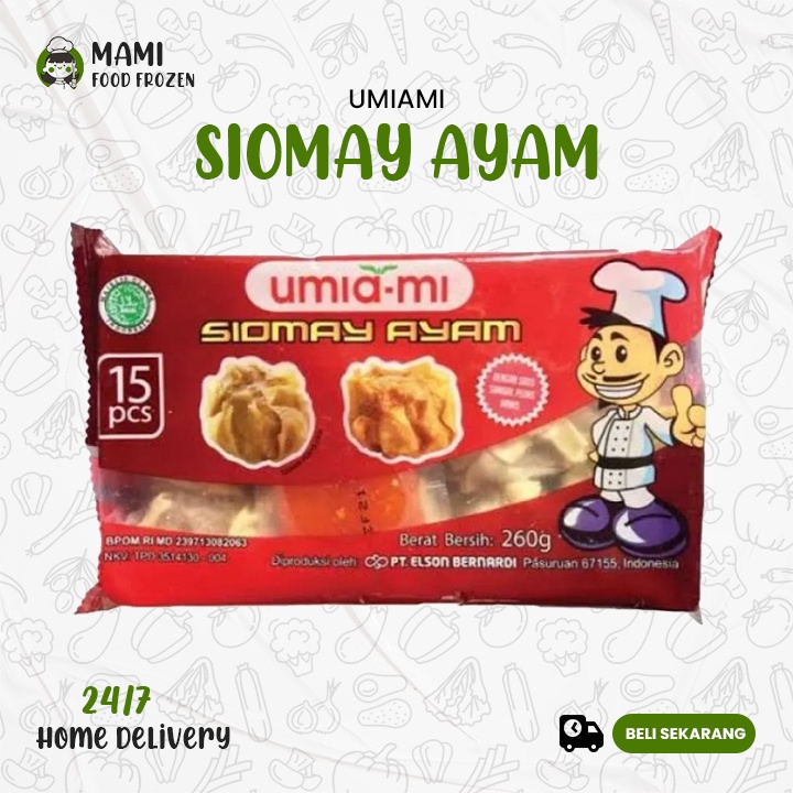 

Umiami Siomay Ayam (260gr)