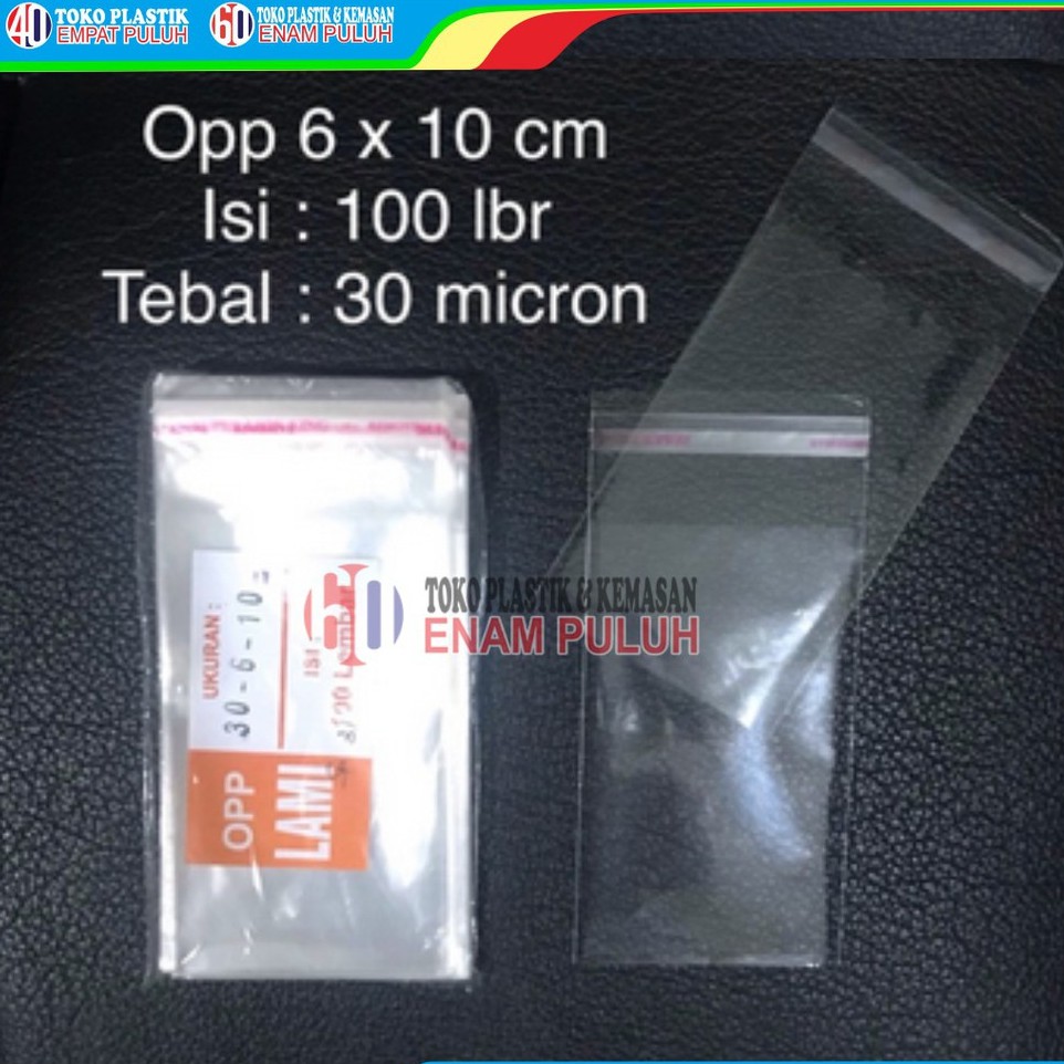 

Plastik opp lem tebal 03 6x10 6 x 10 seal 100 lembar pcs kaca 30 micron undangan bening murah