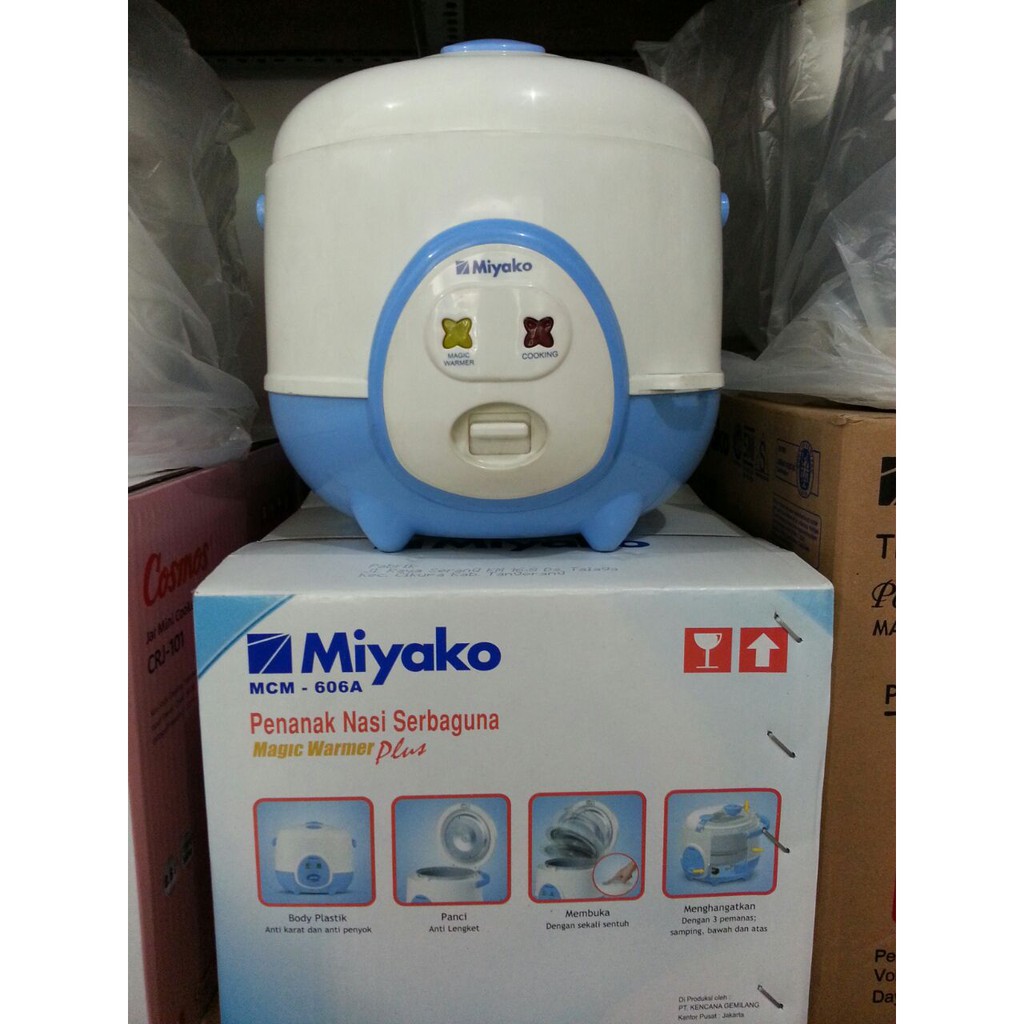 MIYAKO MCM606 Rice Cooker / Penanak Nasi / Magic Com / Magic Jar Murah