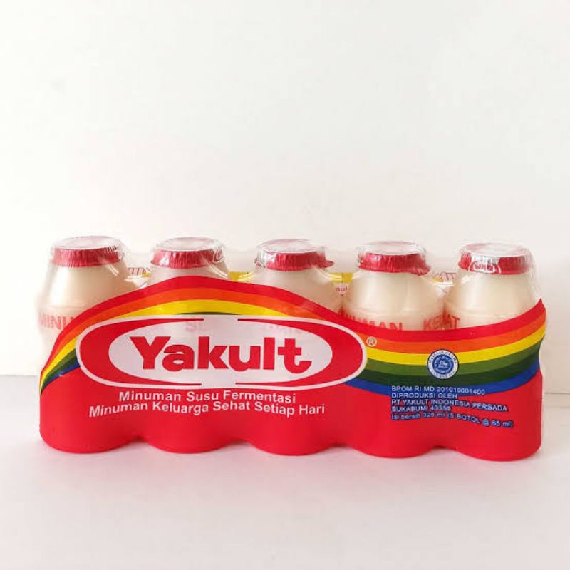 

BSM | TERMURAH Yakult Minuman Susu Fermentasi per pack isi 5 botol / Susu Fermentasi Yakult | Sayur online