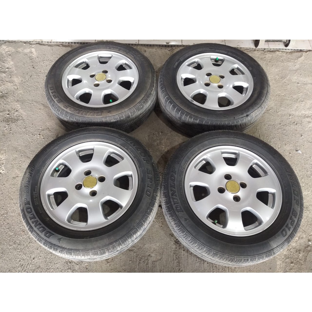 pelek velg std oem hyundai avega ring 15+ban lubang 4/100