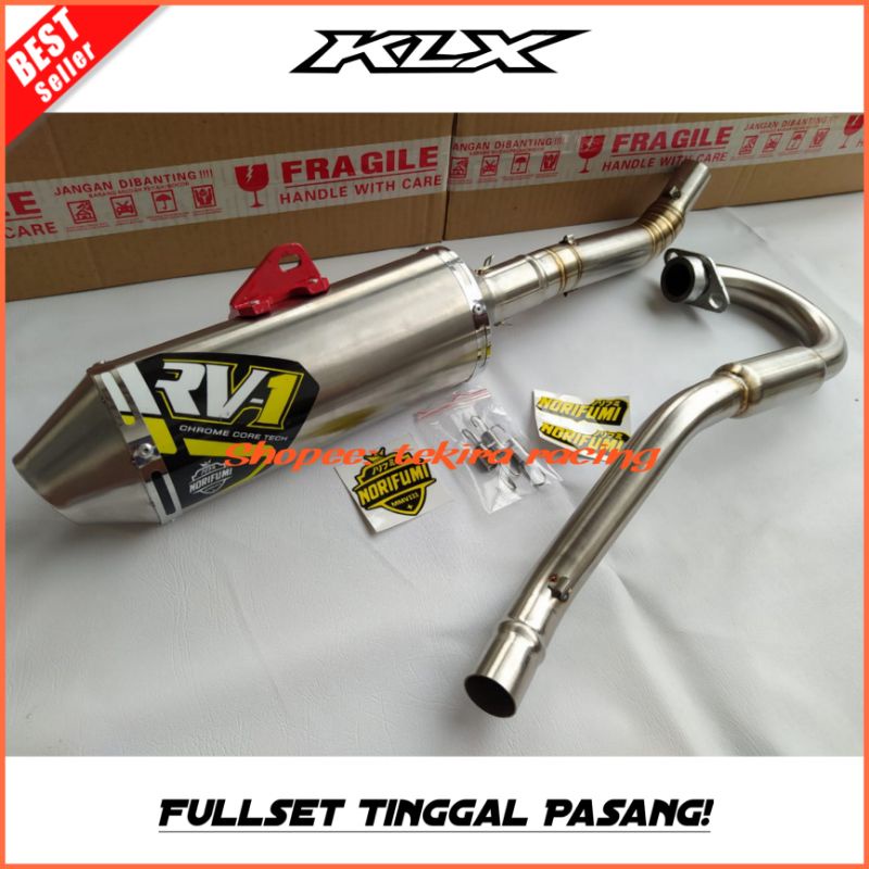 Knalpot Racing Norifumi RV1 RV 1 Klx 150 S L G BF Dtracker Crf 150 L Crf150 Wr 155