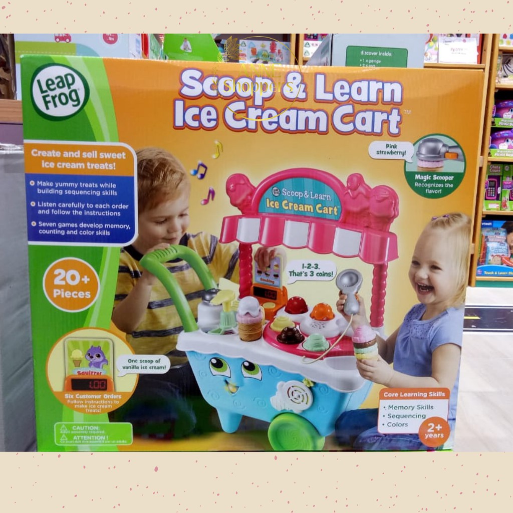 leapfrog ice cream cart age